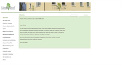 Desktop Screenshot of gasthaus-lindenhof.com